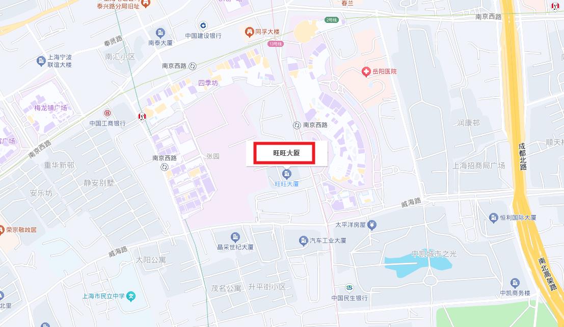 旺旺大厦交通区位图